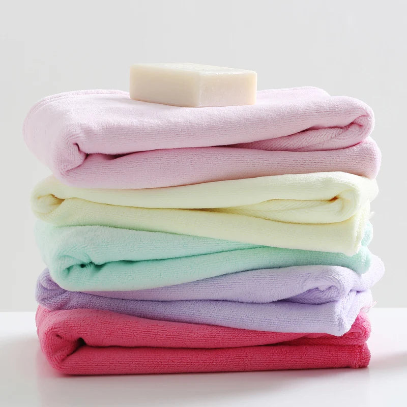 Microfiber Bath Towel Hair Dry Quick Drying Lady Bath Towel