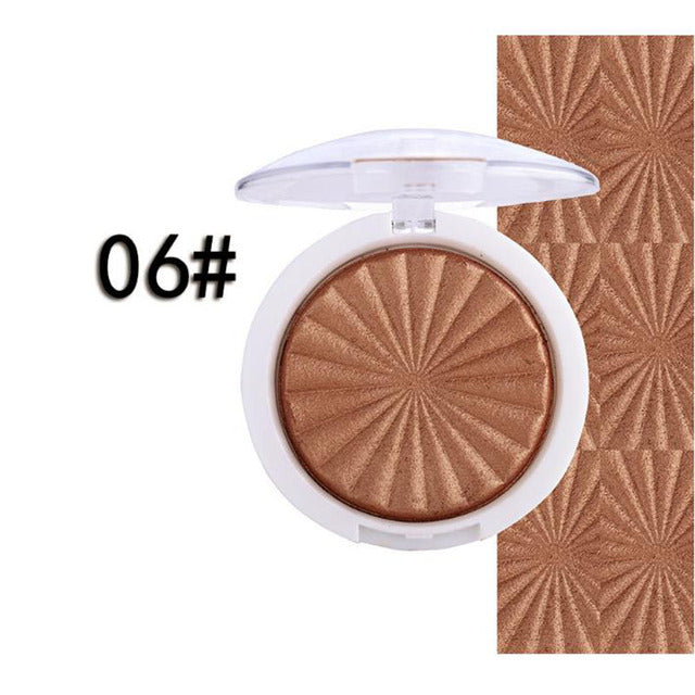 Single Highlighter Facial Bronze Makeup Glow Shimmer Face Contour