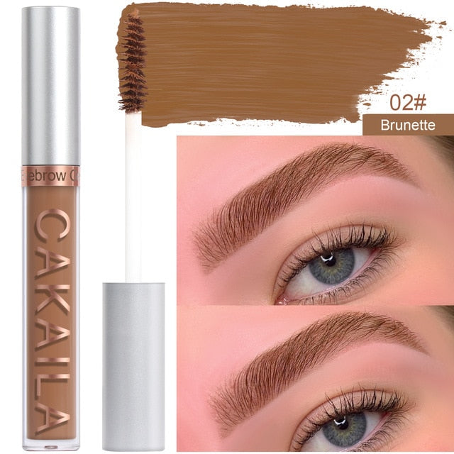 Black Brown Matte Natural Brow Mascara Eyebrow Gel