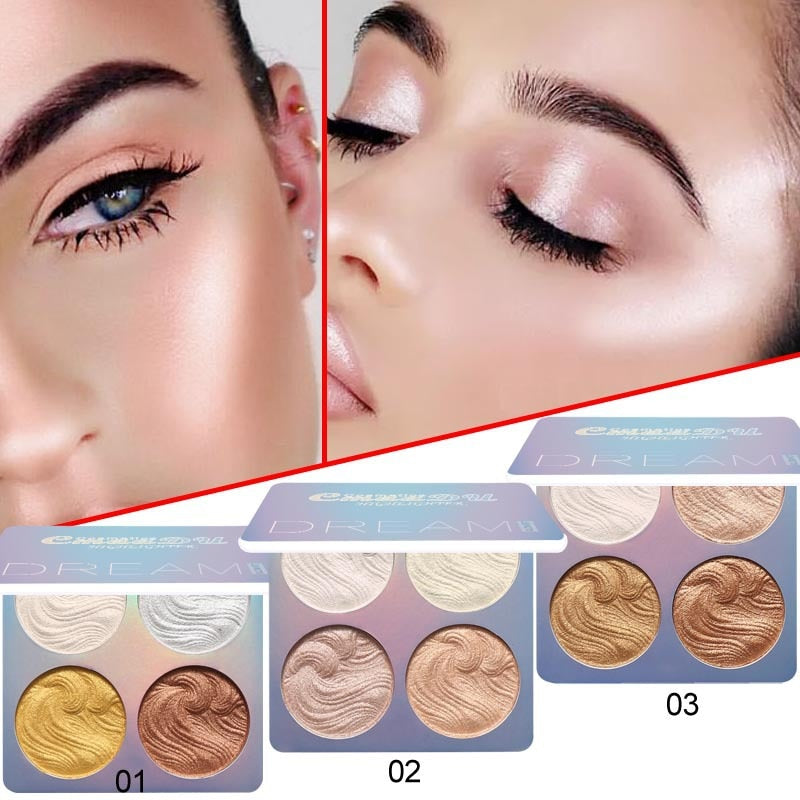 Highlighting Powder Enhances Silhouette Contouring Powder