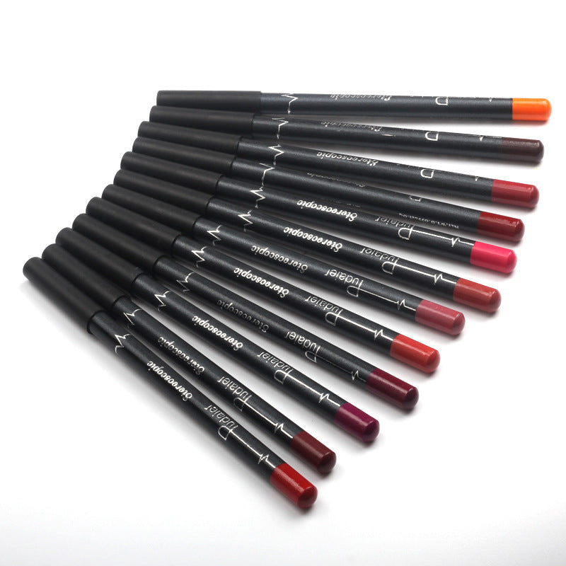 Professional Waterproof Long Lasting Smooth Matte Lip Liner Pencil