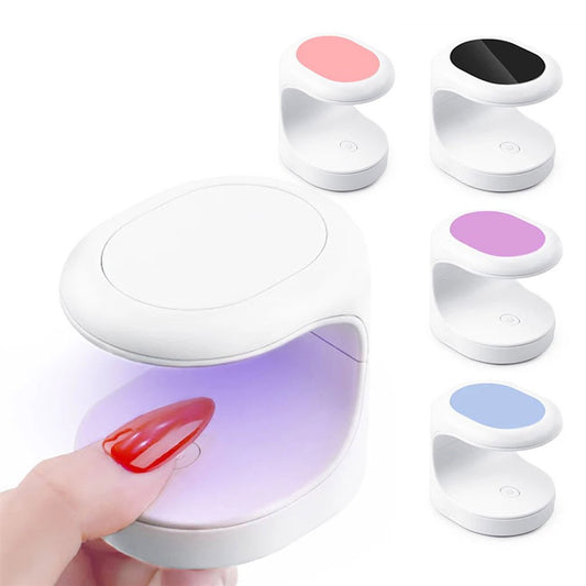 Mini Nail Dryer UV Led Lamp Nail Gel Manicure Machine