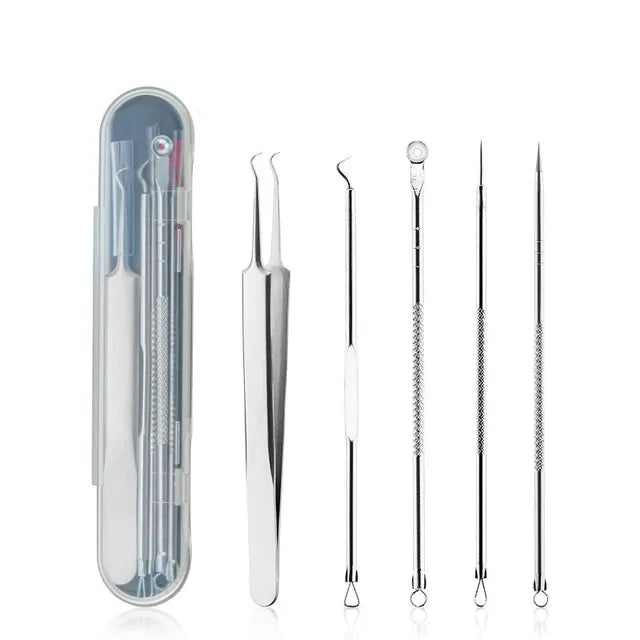 Stainless Steel Pimple Blackhead Remover NeedlesTool