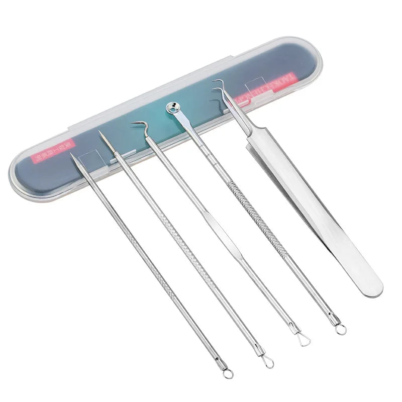 Stainless Steel Pimple Blackhead Remover NeedlesTool