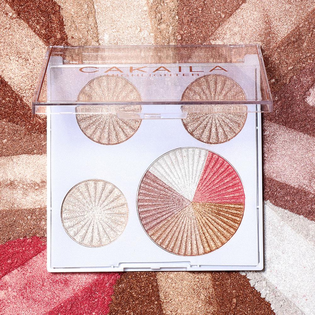 Highlighting Facial Cosmetic Contouring Palette