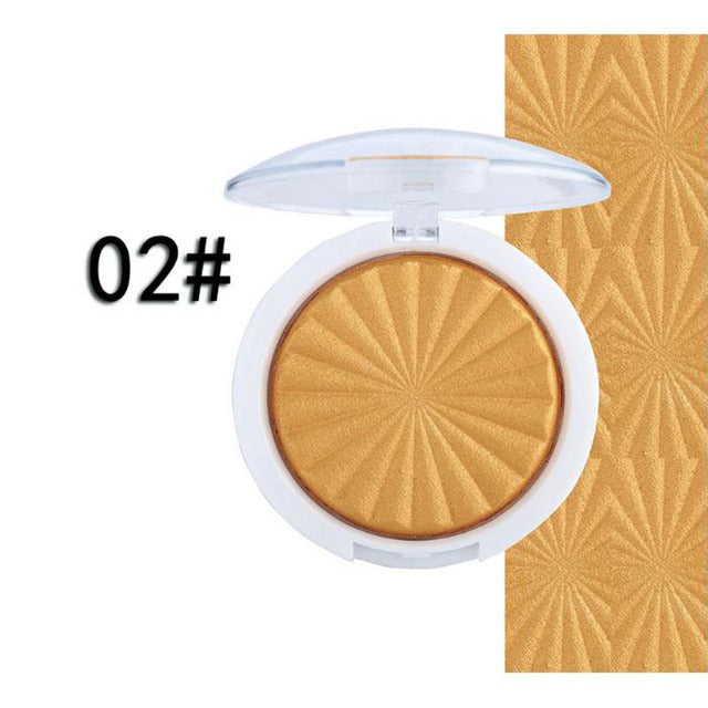 Single Highlighter Facial Bronze Makeup Glow Shimmer Face Contour