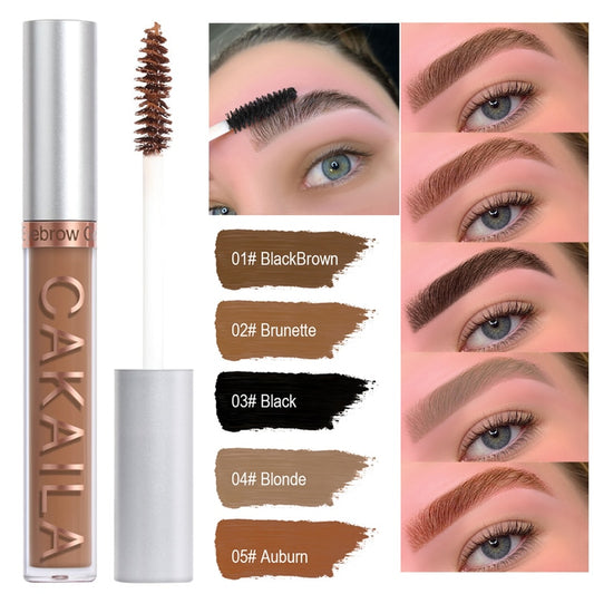 Black Brown Matte Natural Brow Mascara Eyebrow Gel