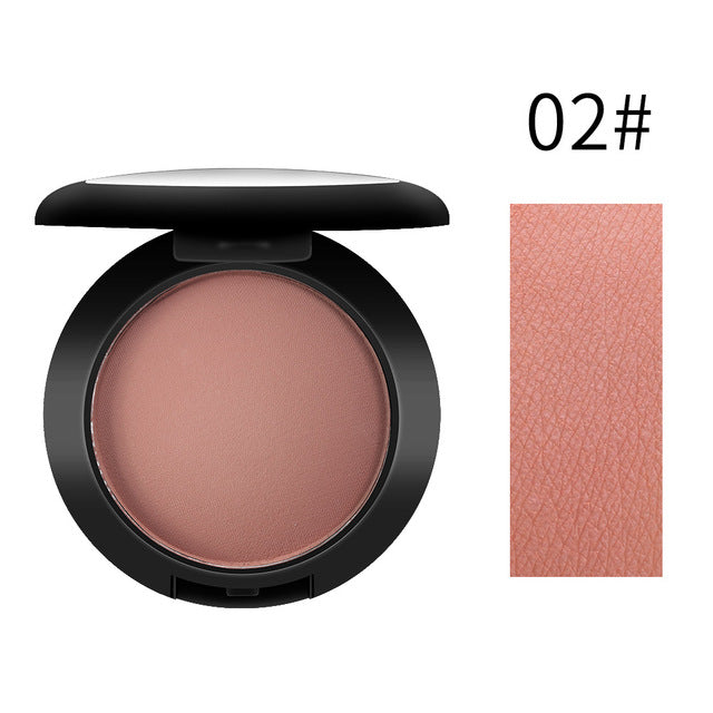 10 Colors Blush Repairing Ruddy Round Matte Blush