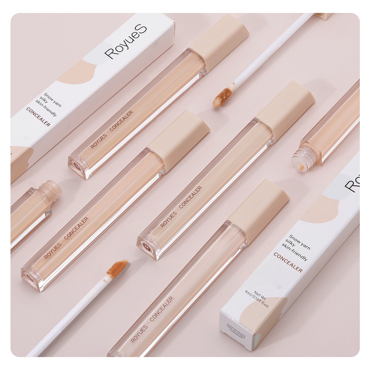 Waterproof Full Coverage Foundation Liquid Concealer Natural Coverage Corrector