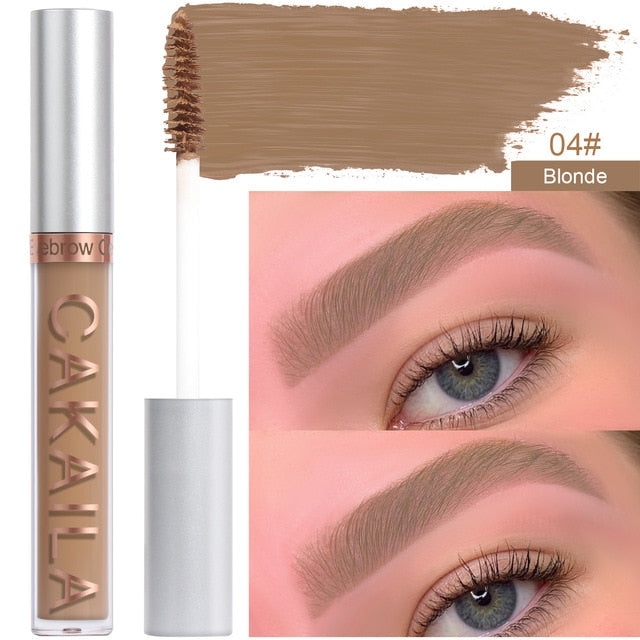 Black Brown Matte Natural Brow Mascara Eyebrow Gel