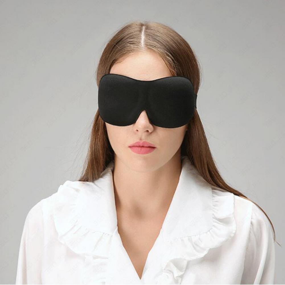 Eye Cover Sleeping Eye Mask 3D Polyester Meditation Yoga Sleeping Blindfold