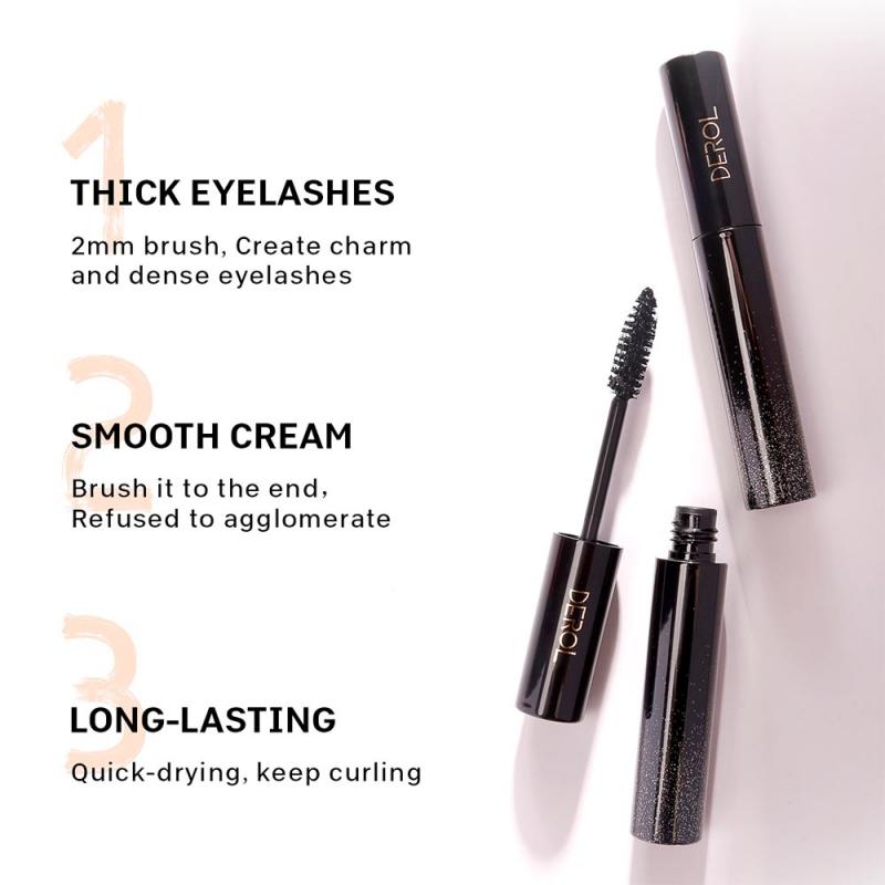 4D Waterproof Fiber Silk Mascara Eyelash Curler Makeup