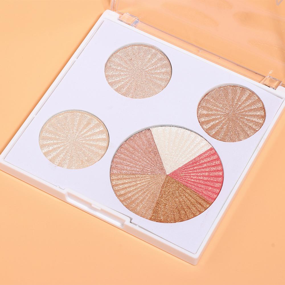 Highlighting Facial Cosmetic Contouring Palette