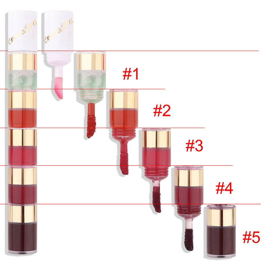 5 Colors Makeup Matte Lipstick Waterproof Long Lasting  liquid Lip Stick