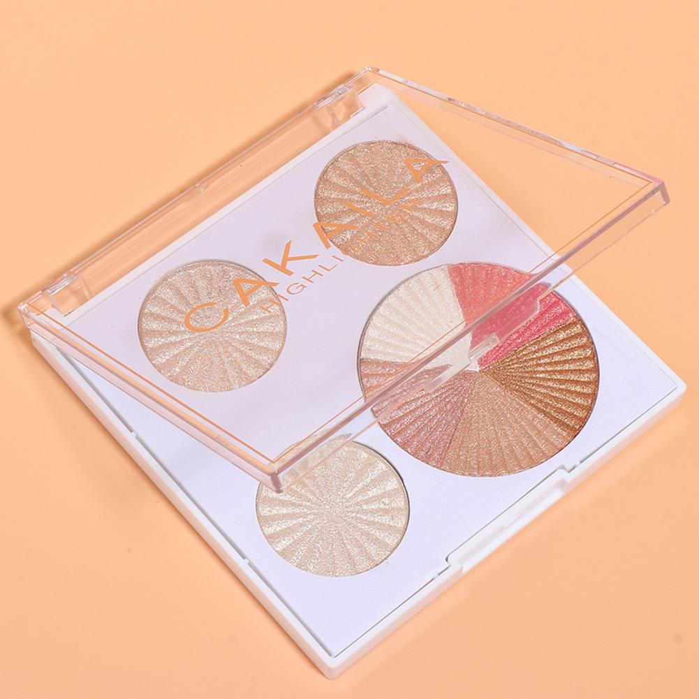 Highlighting Facial Cosmetic Contouring Palette