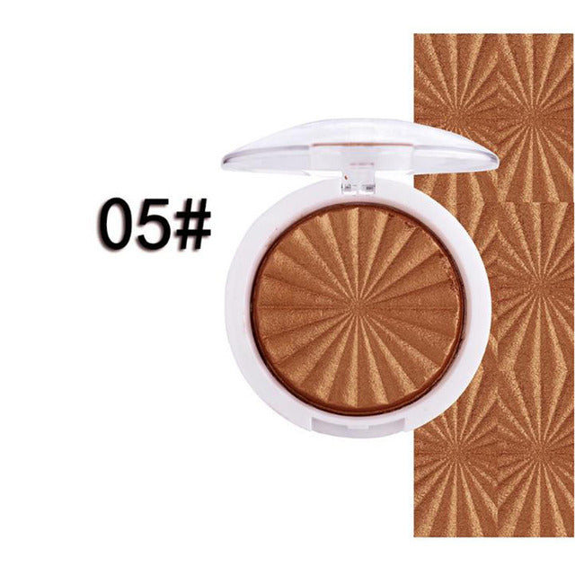 Single Highlighter Facial Bronze Makeup Glow Shimmer Face Contour