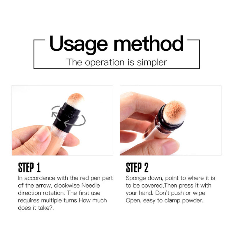 Strong Concealer Marks Pores Brighten Skin Tone Moisturizing Face Makeup