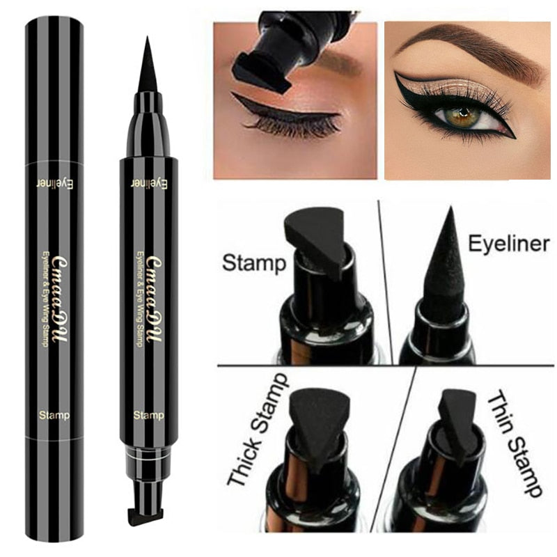 Waterproof Fast Dry Double-ended Eyeliner