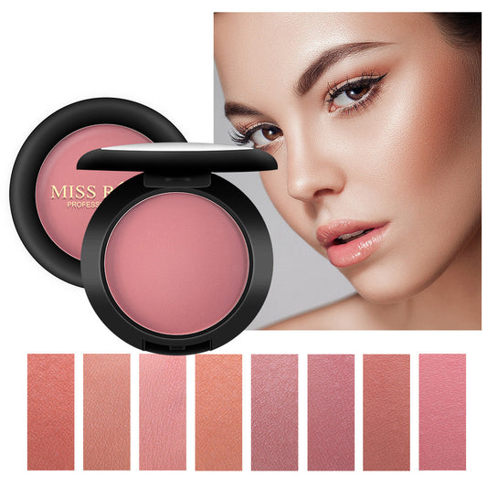 10 Colors Blush Repairing Ruddy Round Matte Blush