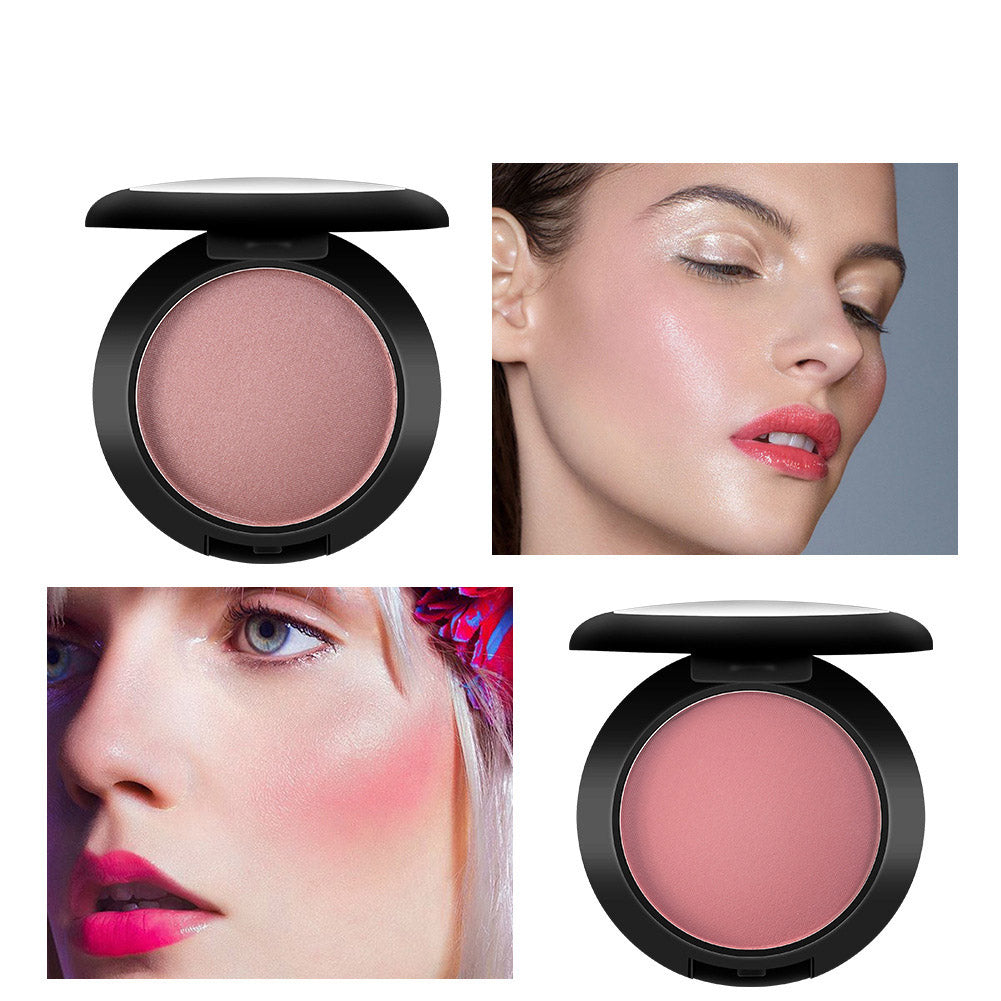 10 Colors Blush Repairing Ruddy Round Matte Blush