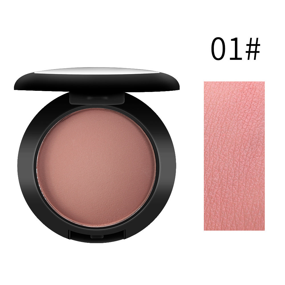 10 Colors Blush Repairing Ruddy Round Matte Blush