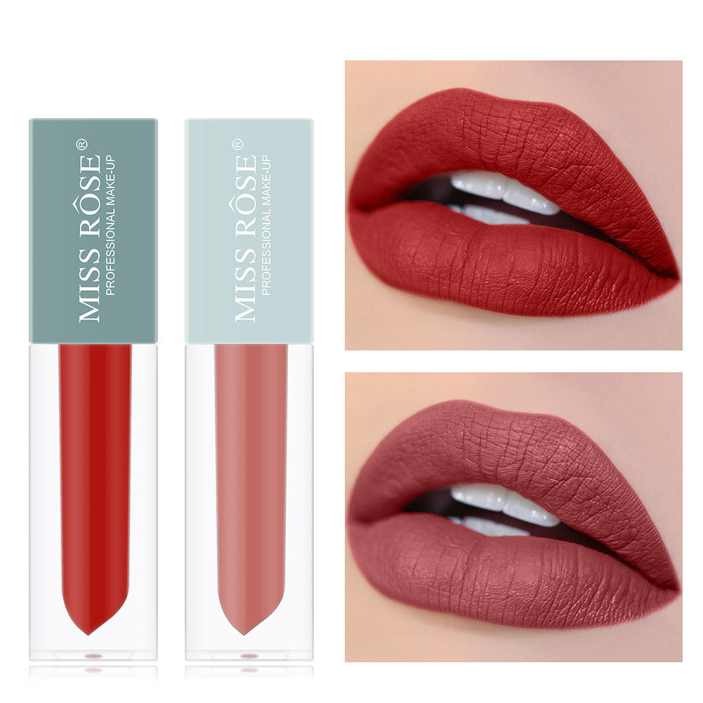 5PCS Nude Lip Stick Cosmetic Long Lasting Waterproof Lip Glaze Kit