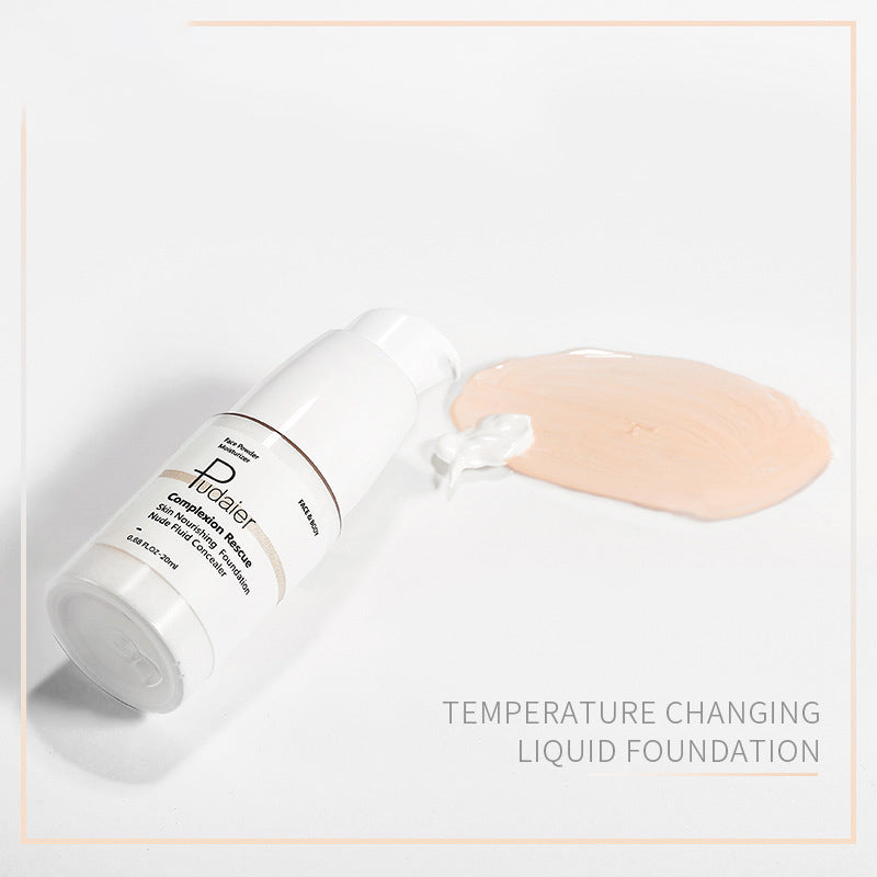 Liquid Foundation Lightweight Long Lasting Full Cover Smooth Concealer Cosmetics