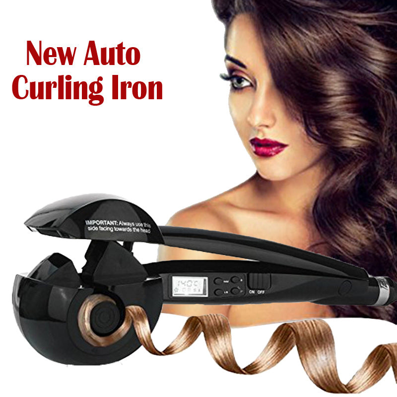 Professional Hair Curlers Rollers Machine Automatic Rotating Crimping Hair Iron