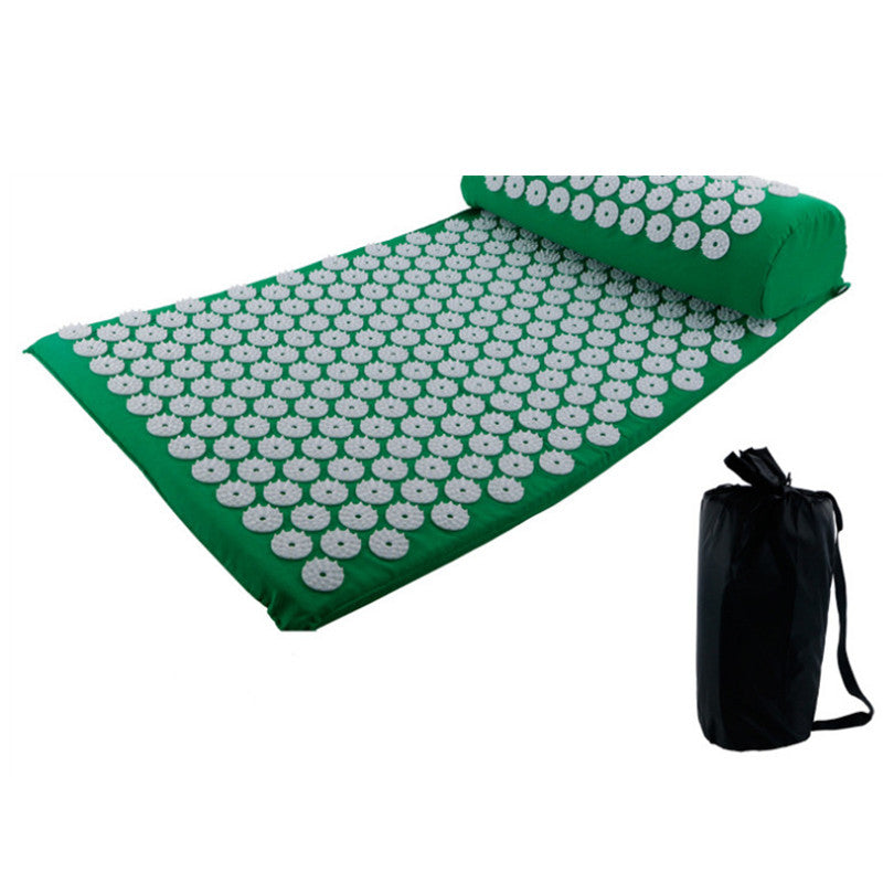 3Pcs/Set Yoga Massage Mat Acupressure Pad for Back Neck Needle Acupuncture