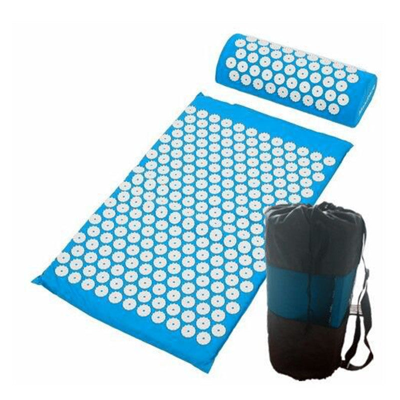 3Pcs/Set Yoga Massage Mat Acupressure Pad for Back Neck Needle Acupuncture